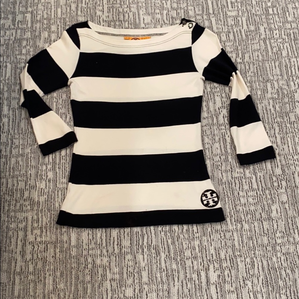 Tory Burch size M 3/4 sleeve top